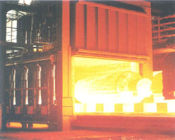 燃气式台车炉